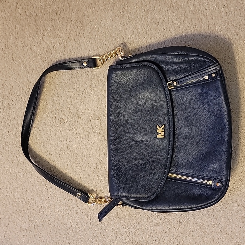 Michael Kors Navy Blue Purse